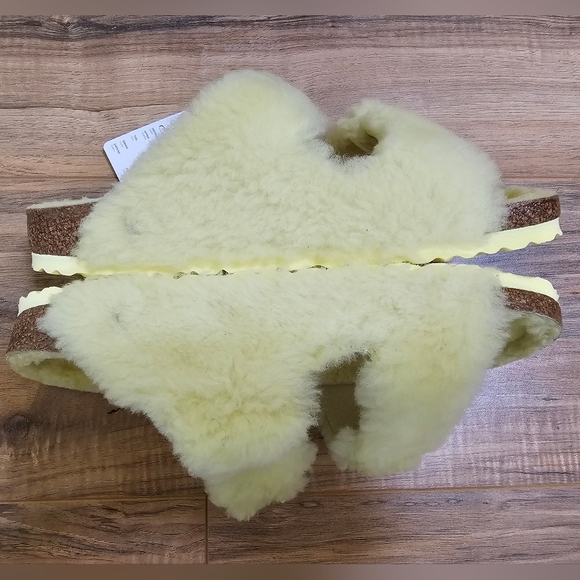 BIRKENSTOCK ARIZONA BIG BUCKLE TEDDY OS, Popcorn, size US 8 - Picture 7 of 13